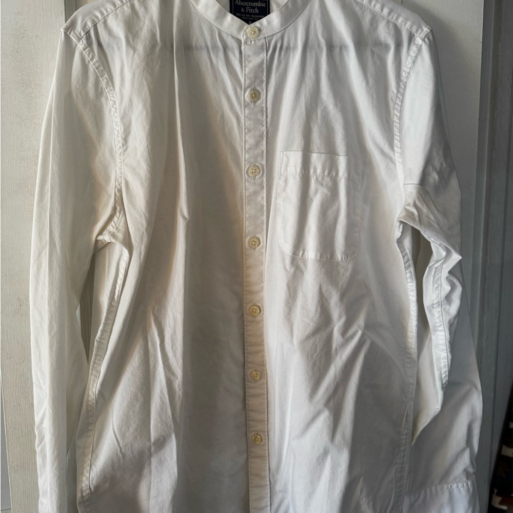 White Button-Up Shirt